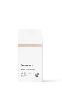 Transparent Lab Mineral Tinted Sunscreen Medium SPF 50 Light