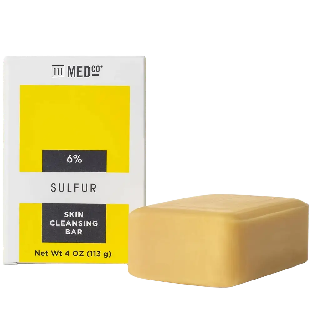 111MedCo 6% Sulfur Skin Cleansing Bar