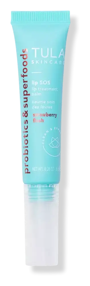 Tula Skincare Lip SOS Lip Treatment Balm Strawberry Flush