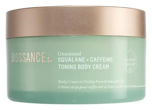 Biossance Squalane + Caffeine Toning Body Cream - Unscented