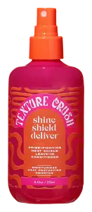 Texture Crush Shine, Shield, Deliver Frizz-Fighting Heat Shield Leave-In Conditioner