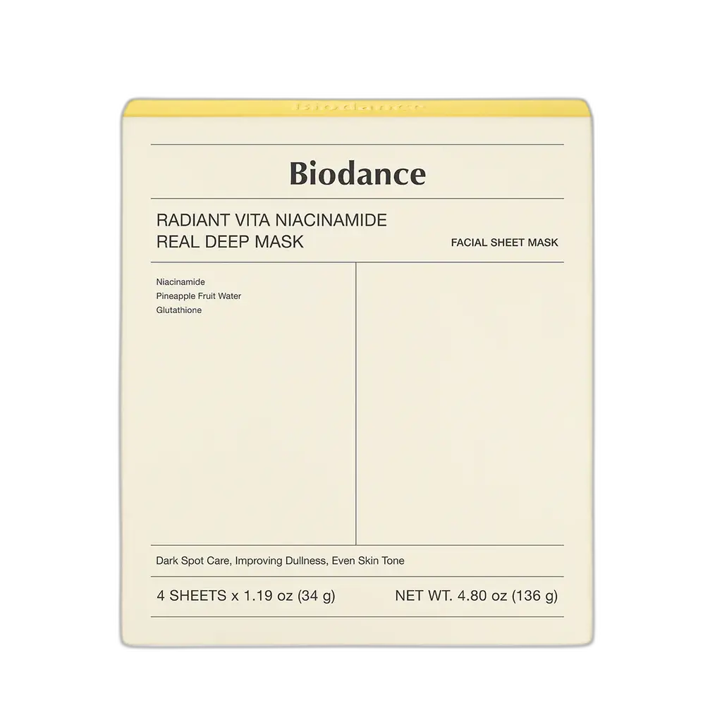 Biodance Real Deep Mask Radiant Vita Niacinamide