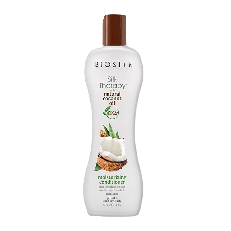 BioSilk Silk Therapy With Natural Coconut Oil Moisturizing Conditioner