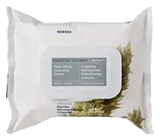 KORRES Olympus Tea Deep Detox Cleansing Cloths