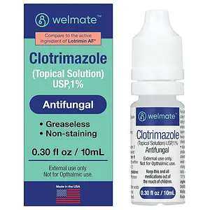 Welmate Clotrimazole 1% Antifungal Solution