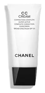 Chanel CC Cream Super Active Complete Correction Sunscreen Broad Spectrum SPF 50 Beige 30