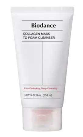 Biodance Collagen Mask To Foam Cleanser