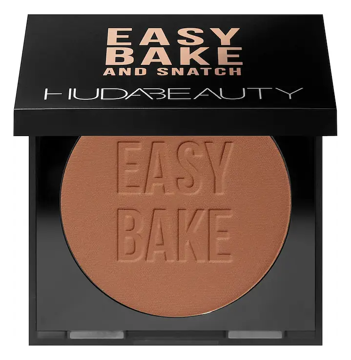 Huda Beauty Easy Bake & Snatch Pressed Brightening & Setting Powder Coffee Cake