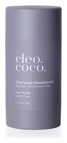 Cleo+Coco Charcoal Deodorant Unscented