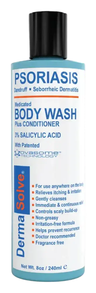 DermaSolve Medicated Psoriasis Body Wash