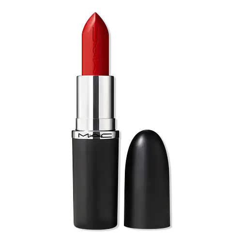 Mac Cosmetics M·A·Cximal Sleek Satin Lipstick Left On Red