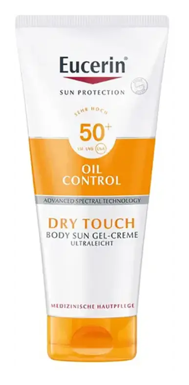 Eucerin Oil Control Dry Touch Body Sun Gel-Creme SPF 50+
