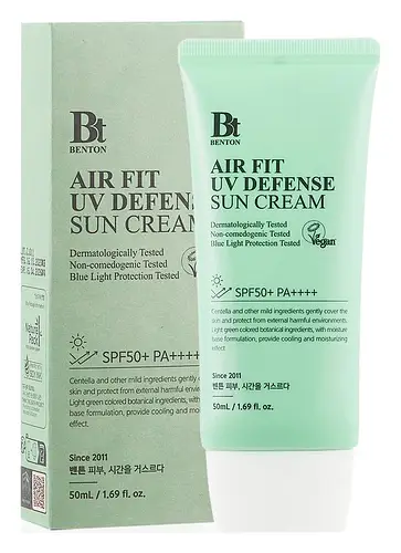 Benton Air Fit UV Defense Sun Cream SPF 50+ PA++++