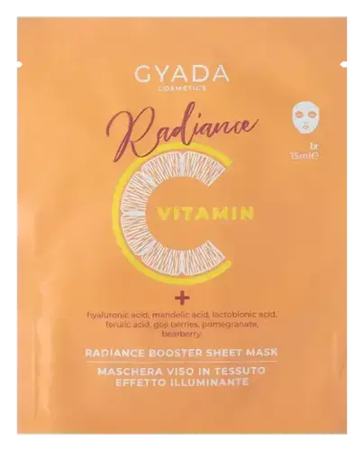 Gyada Cosmetics Radiance Booster Sheet Mask