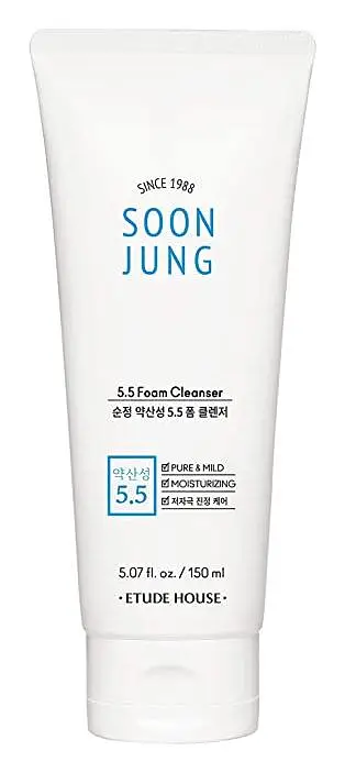 Etude House Soon Jung 5.5 Foam Cleanser