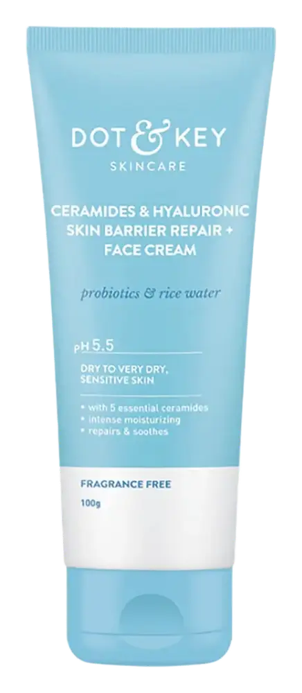 Dot & Key Skincare Ceramides & Hyaluronic Skin Barrier Repair Face Cream