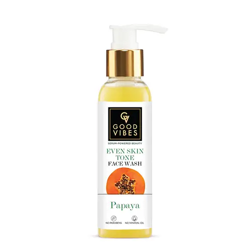 Good Vibes Papaya Even Skin Tone Face Wash