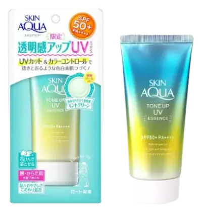 Skin Aqua Tone Up UV Essence SPF 50+ Mint