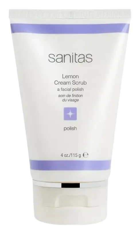 Sanitas Lemon Cream Scrub