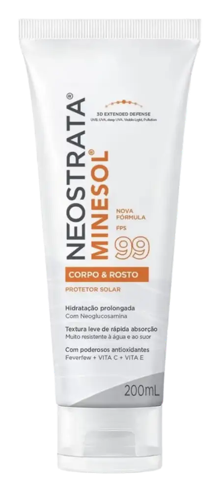 NeoStrata Minesol Protetor Solar Corpo & Rosto Antioxidante SPF 99