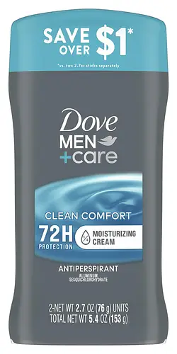 Dove Men+Care Clean Comfort Antiperspirant Stick
