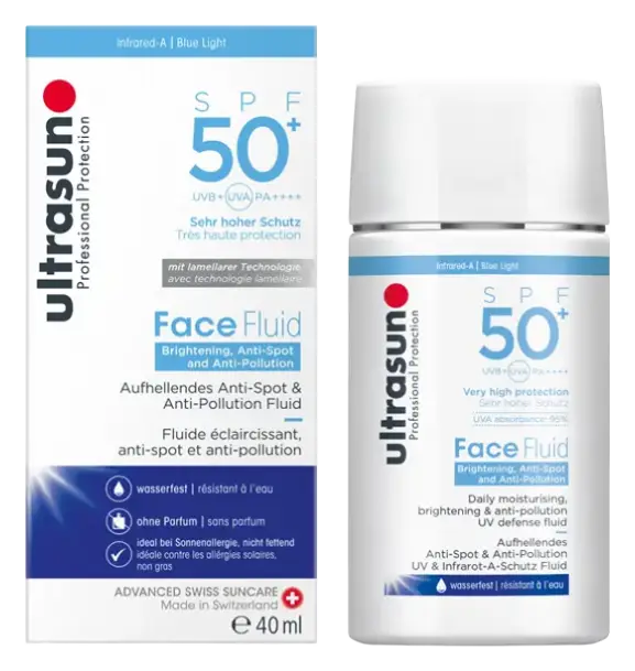 Ultrasun Face Fluid Anti Pollution SPF50+