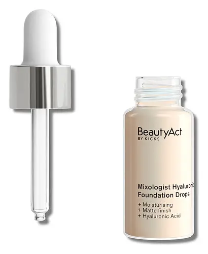 BeautyAct Mixologist Hyaluronic Foundation Drops 01