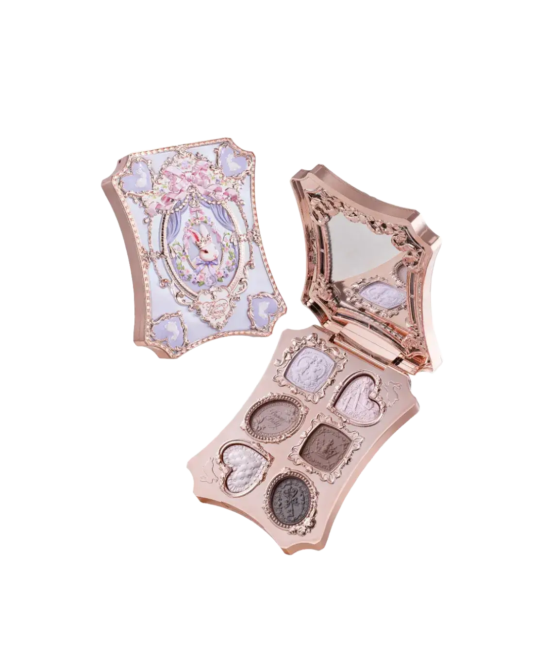 Flower Knows Bunny Garden 6-Color Makeup Palette 02 Moon Serenade