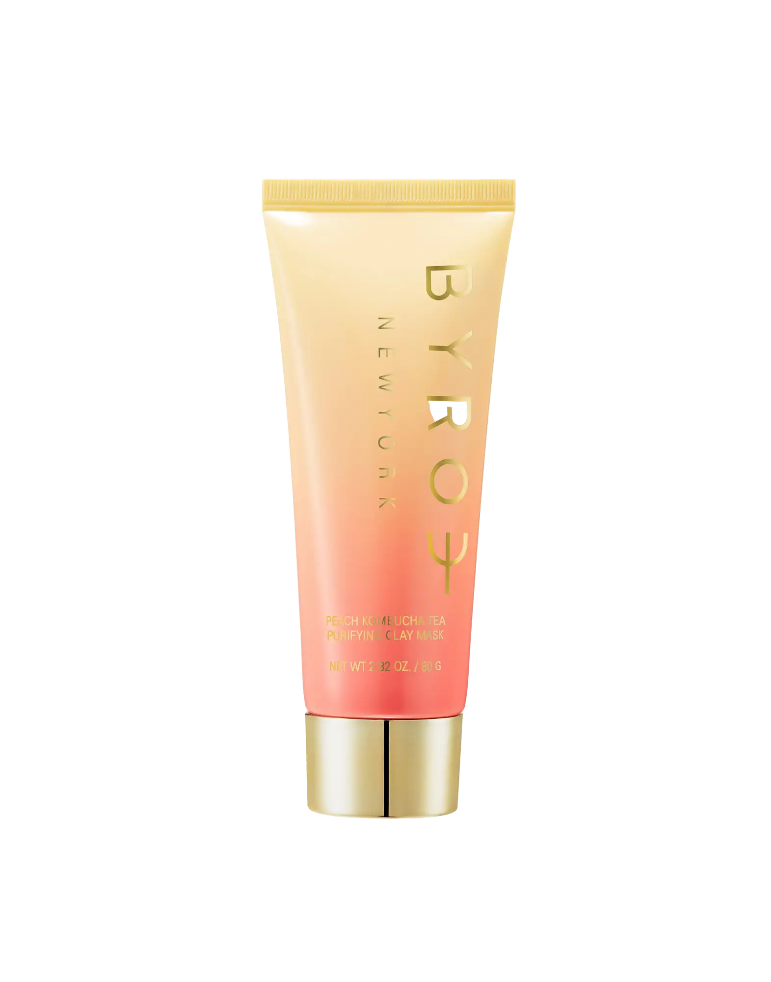 Byroe Peach Kombucha Tea Purifying Clay Mask