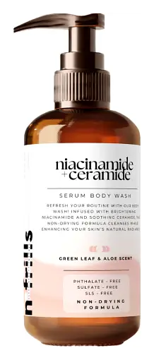 Skin Hero Niacinamide + Ceramide Serum Body Wash Green Leaf & Aloe