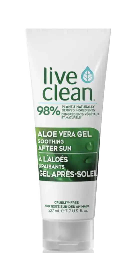 Live Clean Aloe Vera Gel Soothing After Sun Gel