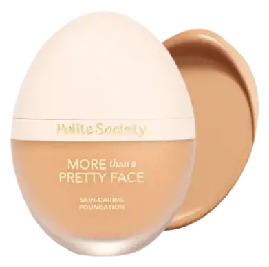 Polite Society More Than a Pretty Face Skin-Caring Foundation Medium Warm