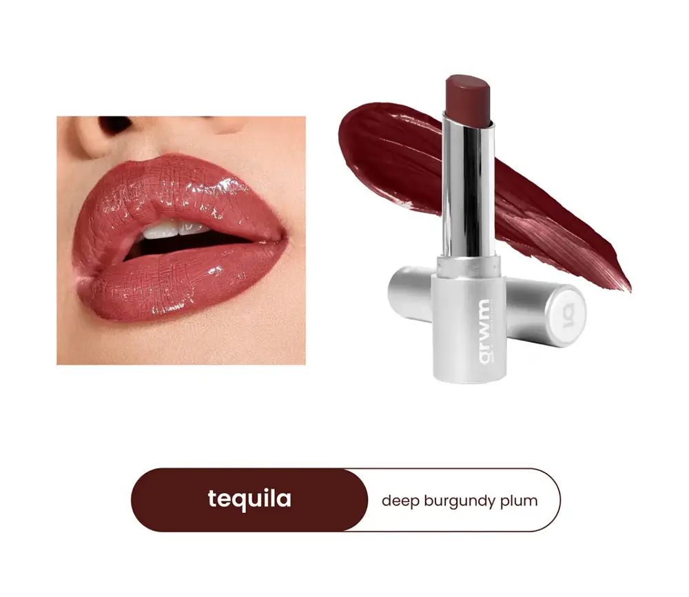 GRWM Cosmetics Lip Booze Tinted Sheer Balm Tequila