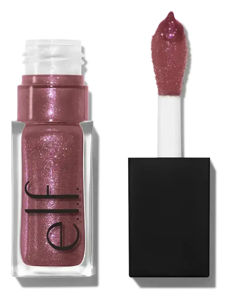 e.l.f. cosmetics Glow Reviver Lip Oil Glimmer Divine Wine