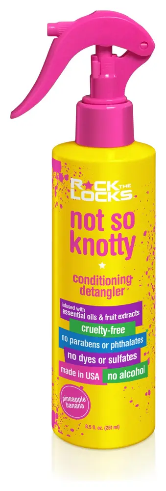 Rock The Locks Not So Knotty Conditioning Detangler Pineapple Banana