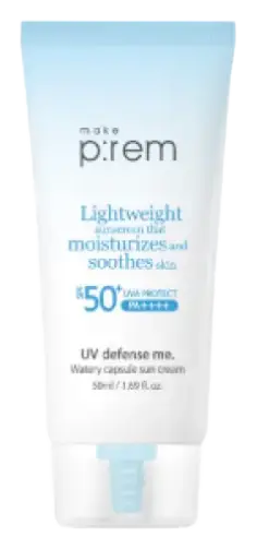 Make p:rem UV Defense Me Watery Capsule Sun Cream SPF 50+ PA++++
