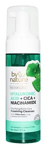 By Nature Clarifying Foaming Cleanser with Hyaluronic Acid + Cica + Niacinamide