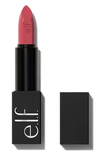 e.l.f. cosmetics O Face Satin Lipstick Pleased