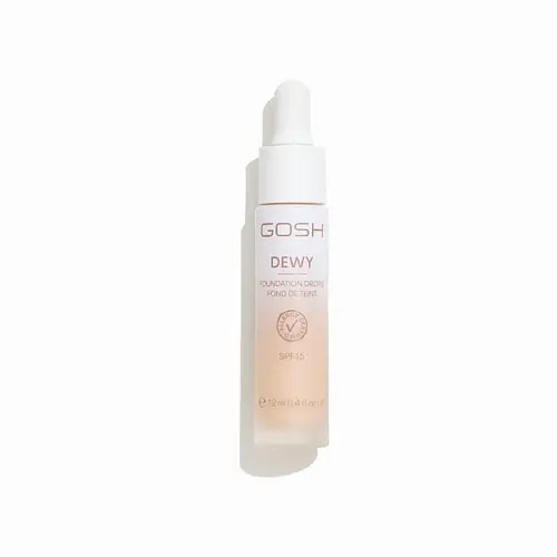 GOSH Dewy Foundation Drops SPF15 004 Fair