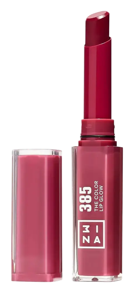 3INA The Color Lip Glow 385 Wild Berry Pink