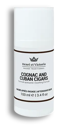 Henri Et Victoria After Shave Balm Cognac and Cuban Cigars