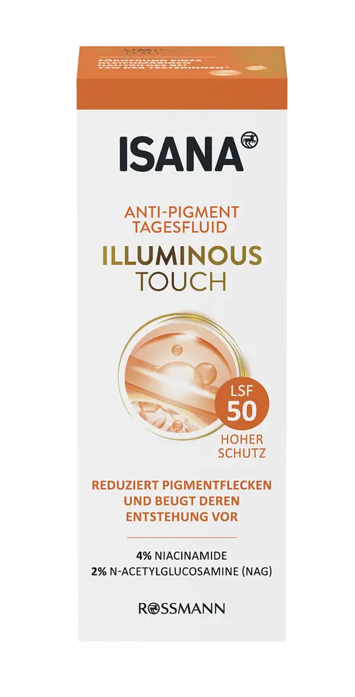 ISANA Illuminous Touch Anti-Pigment Tagesfluid LSF50