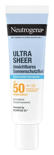 Neutrogena Ultra Sheer Unsichtbares Sonnenschutzfluid Mit Vitamin C SPF 50 Germany
