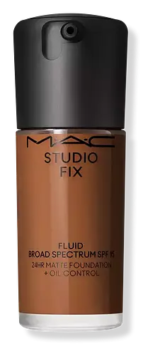 Mac Cosmetics Studio Fix Fluid SPF 15 24HR Matte Foundation + Oil Control NW45