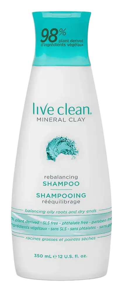 Live Clean Rebalancing Mineral Clay Shampoo
