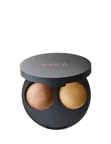 Inika Organic Baked Contour Duo Almond