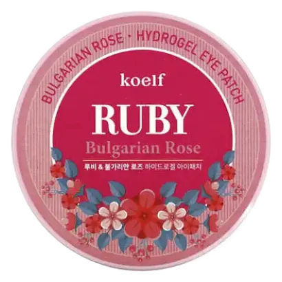 Petitfee Hydrogel Eye Patch Ruby Bulgarian Rose