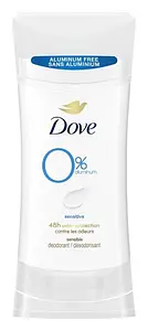 Dove 0% Aluminum Deodorant Stick Sensitive