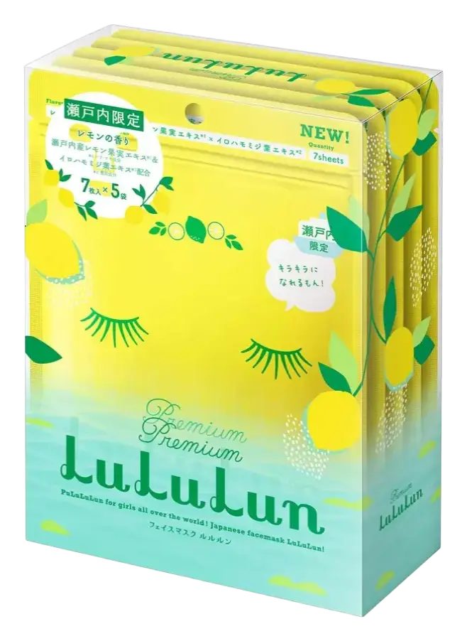 Lululun Travel Sheet Mask Setouchi Lemon