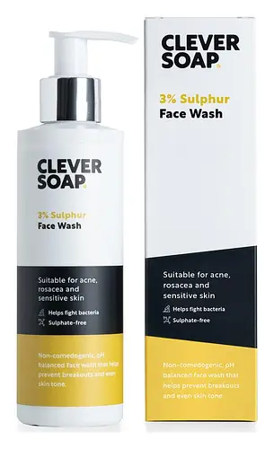 Clever Soap 3% Sulphur Face Wash